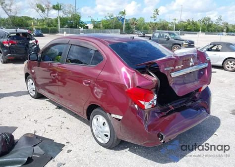 2017 Mitsubishi Mirage G4 Es from USA, damaged, VIN ML32F3FJ8HH000630